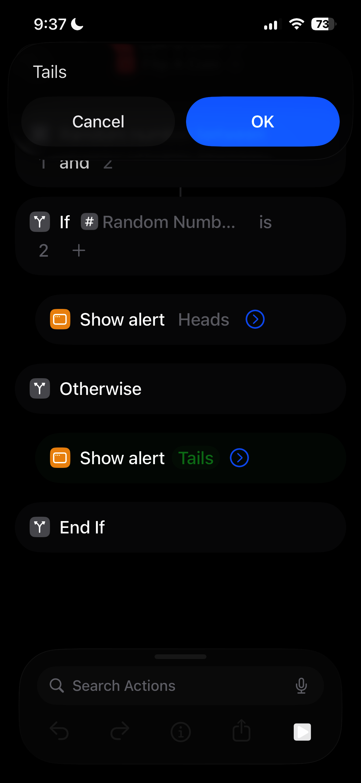 Flip A Coin - Screenshot 1