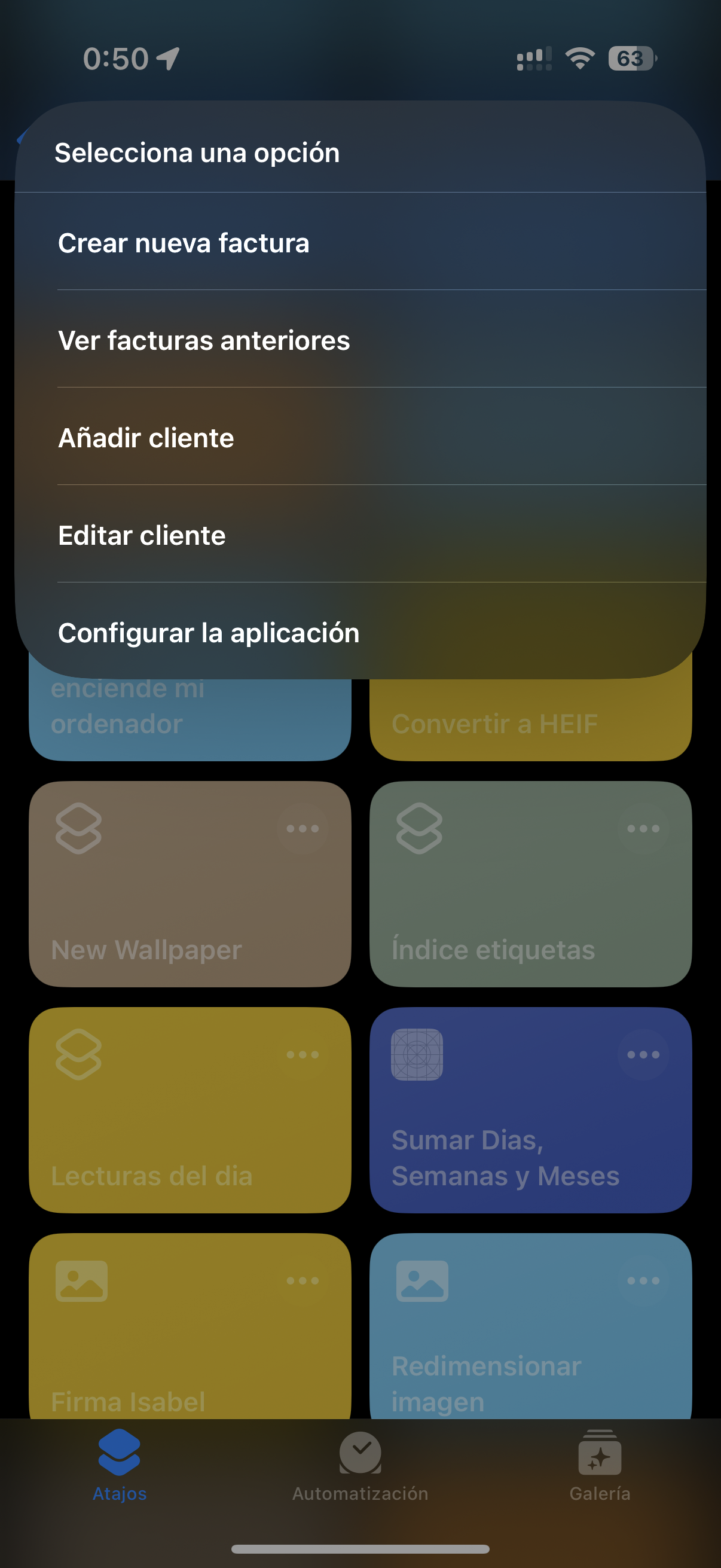 Facturación - Screenshot 1