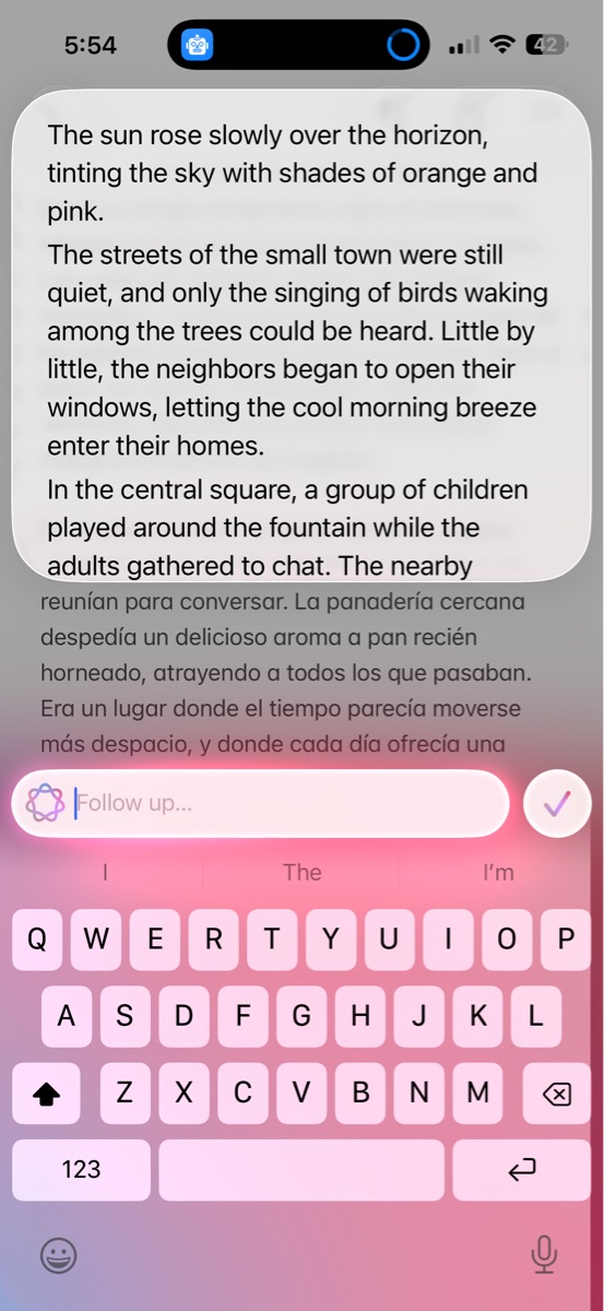 ChatGPT Assistant (Apple Intelligence Edition) - Screenshot 3