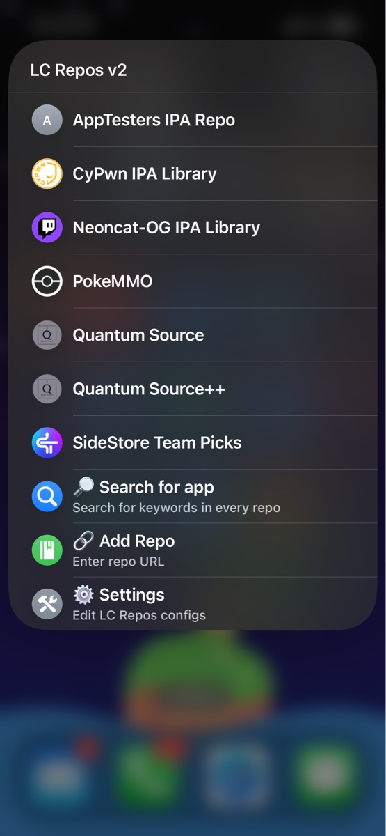 LC Repos - Screenshot 1