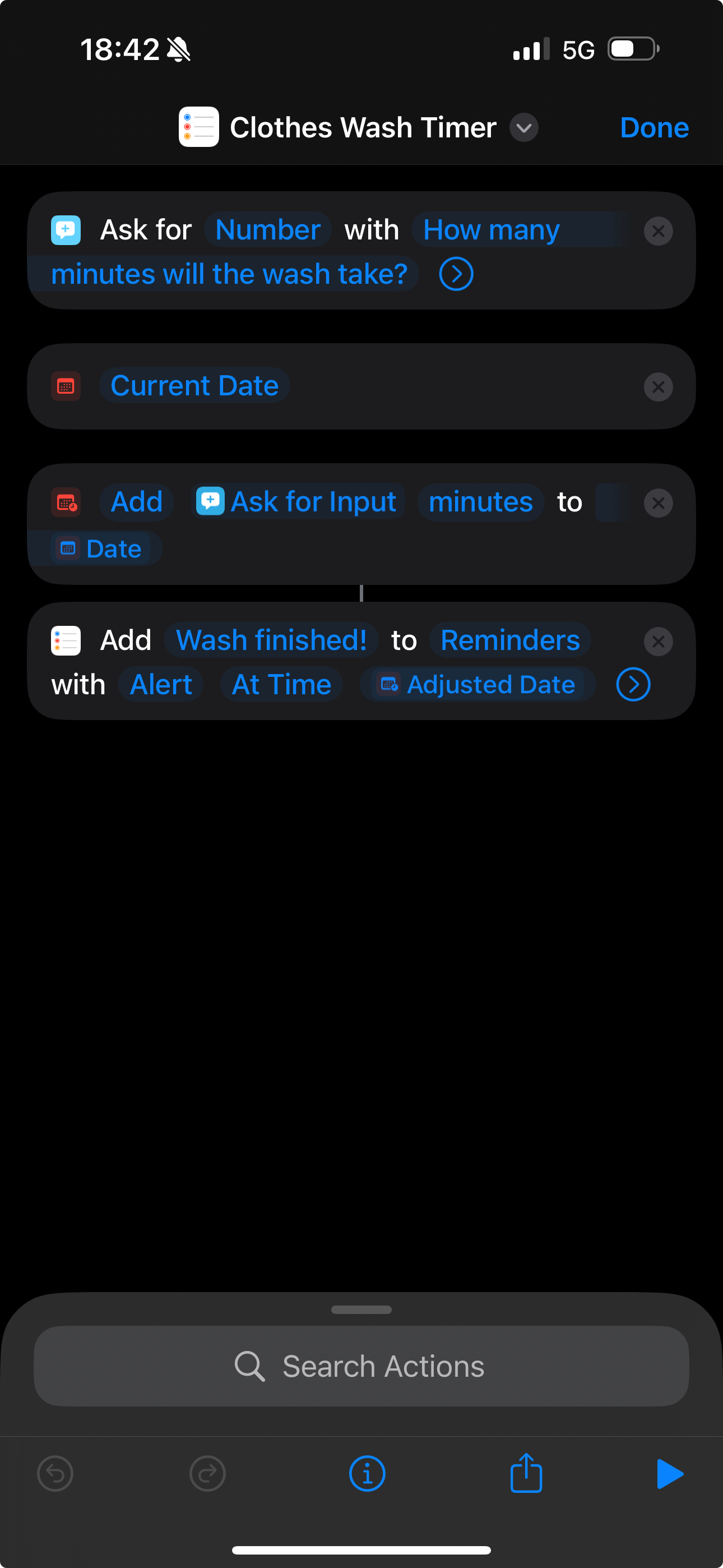 Clothes Wash Timer - Screenshot 1