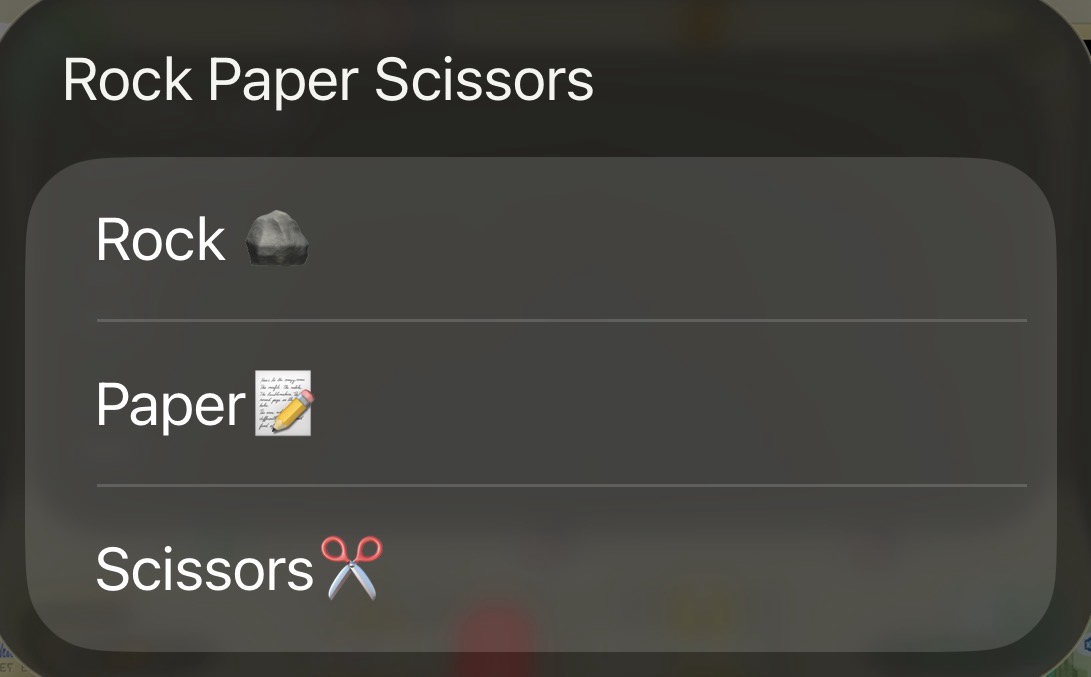Rock Paper Scissors - Screenshot 1