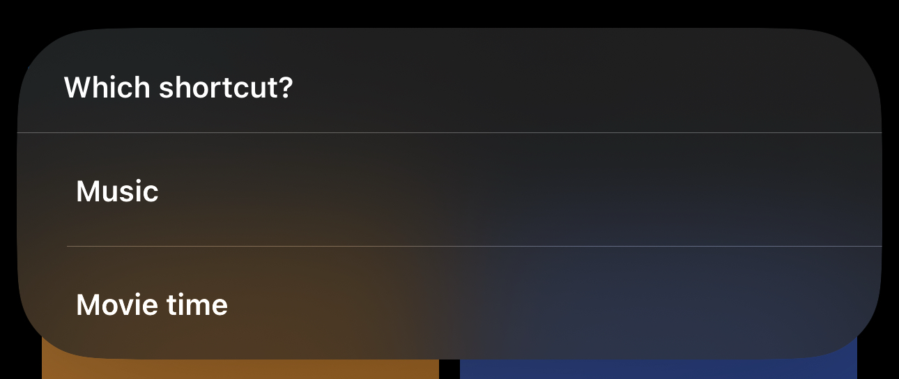 Shortcut menu - Screenshot 2