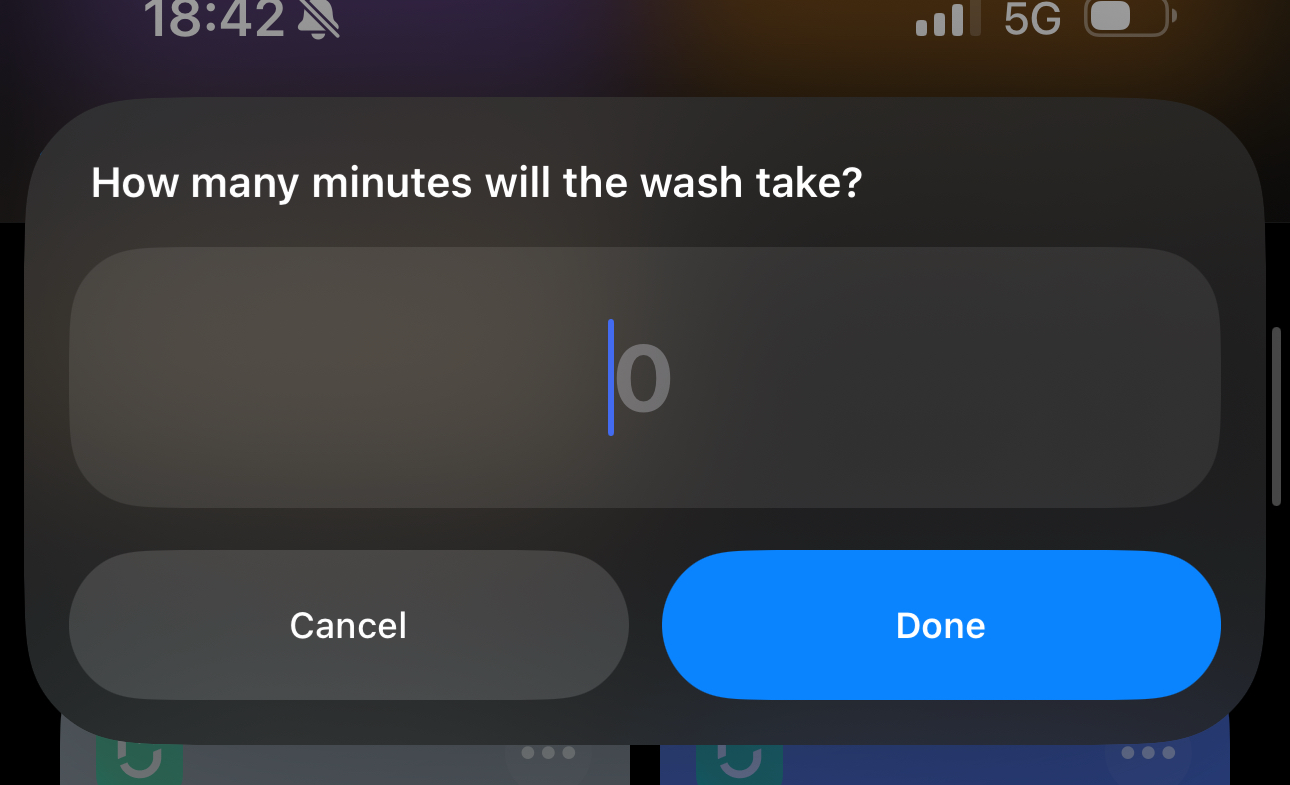 Clothes Wash Timer - Screenshot 2