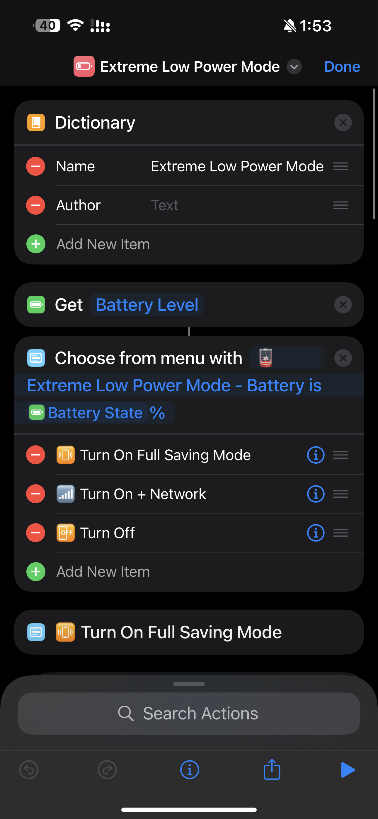 Extreme Low Power Mode - الشاشة 1