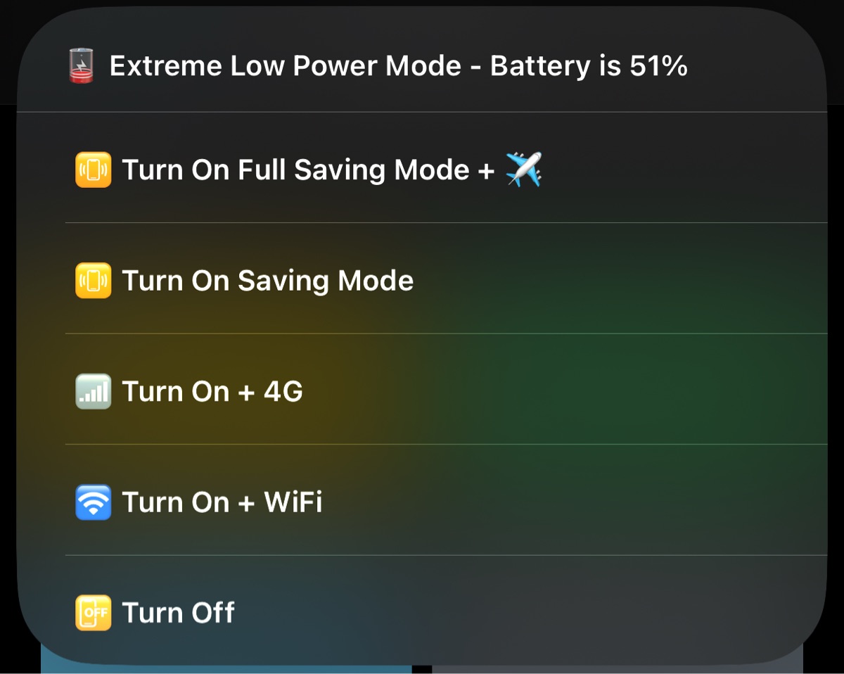 Extreme Low Power - Screenshot 1