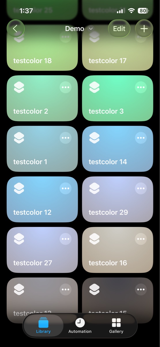 Hex -> Shortcut Colors - Screenshot 2