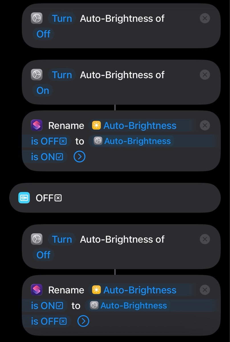 Auto-Brightness                                             is ON☑︎ - Screenshot 1