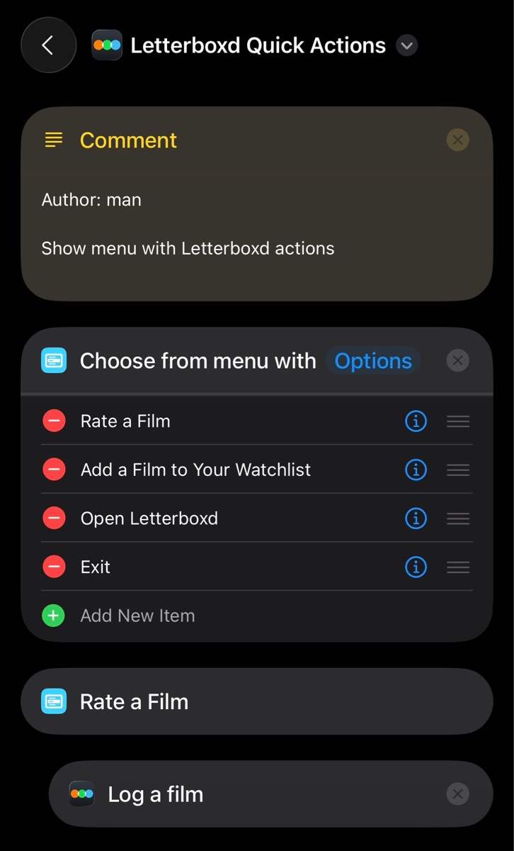 Letterboxd Quick Actions - Screenshot 1