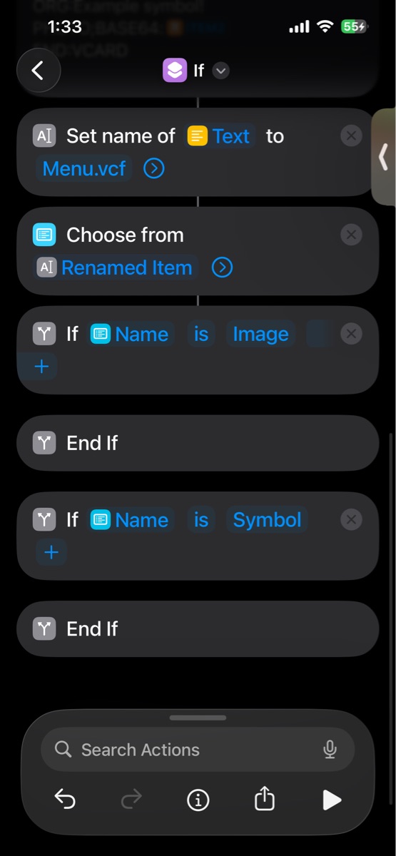 vCard Action Gen - Screenshot 4
