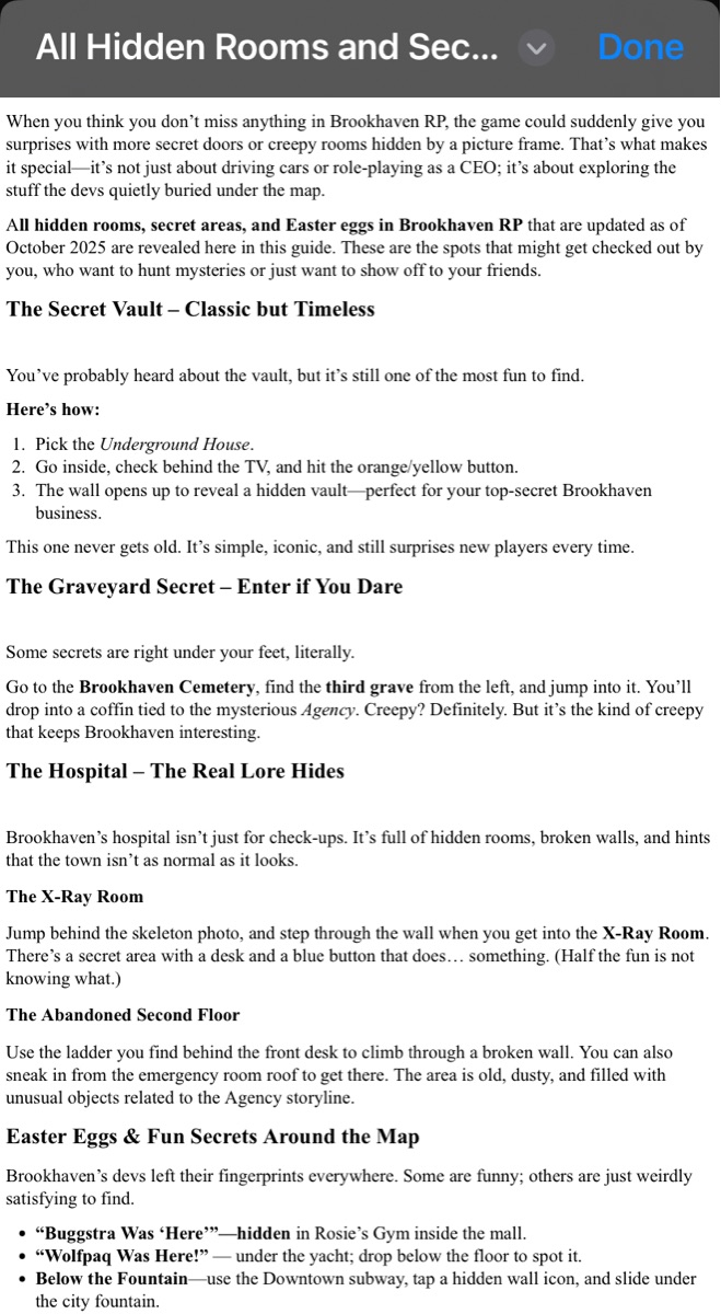 Ultimate Roblox Guide - Screenshot 1