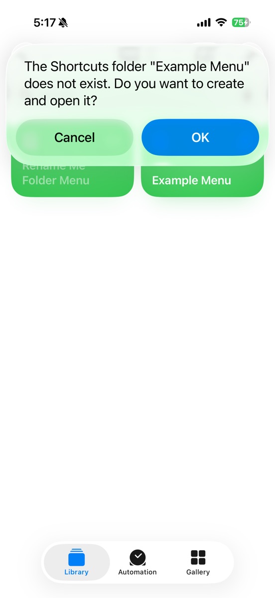 Rename Me Folder Menu - Screenshot 2