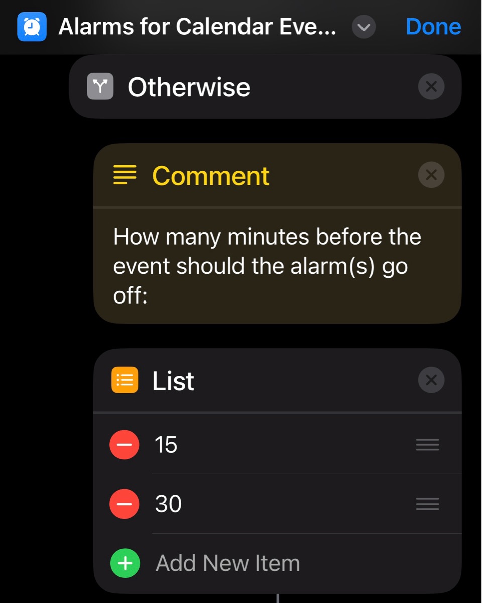 Alarms for Calendar Events - Screenshot 3
