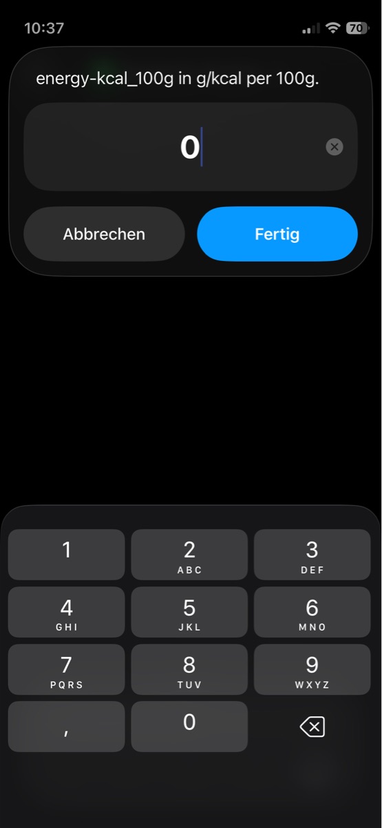 Nutrients Tracker - Screenshot 4