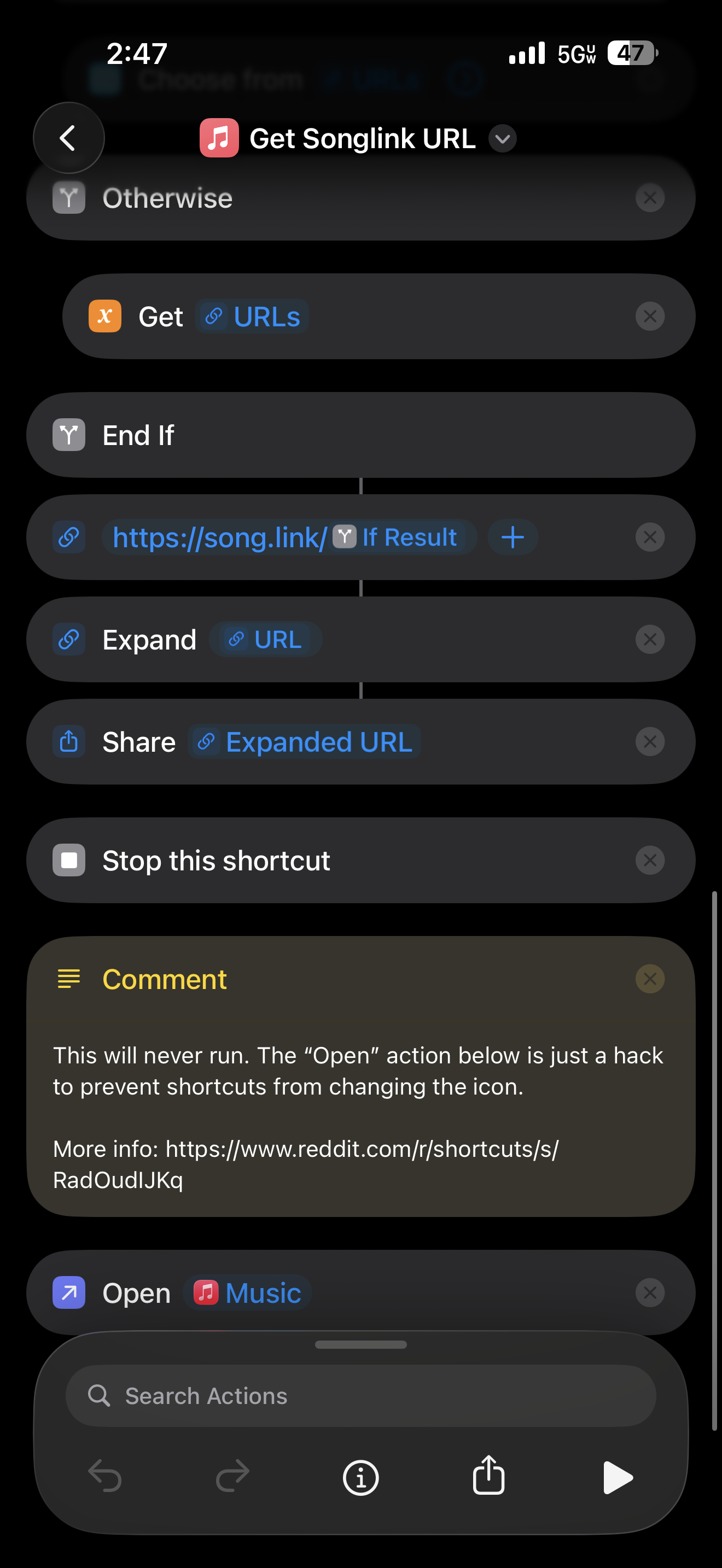 Get Songlink URL - Screenshot 2