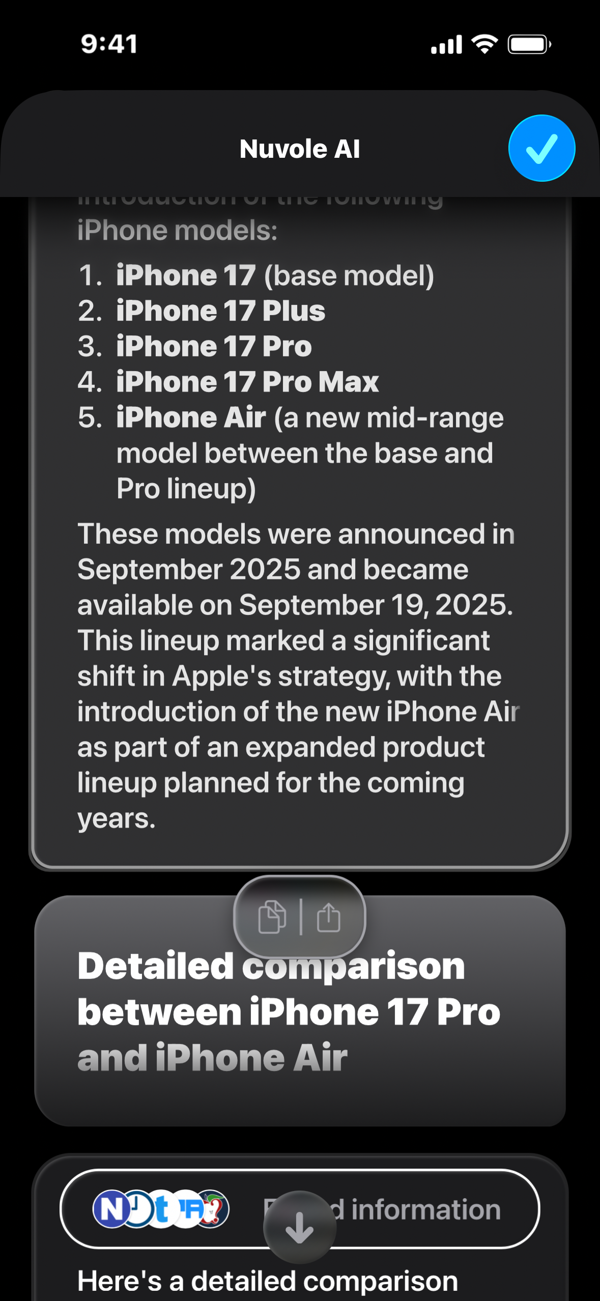 Nuvole AI Lite - Screenshot 5
