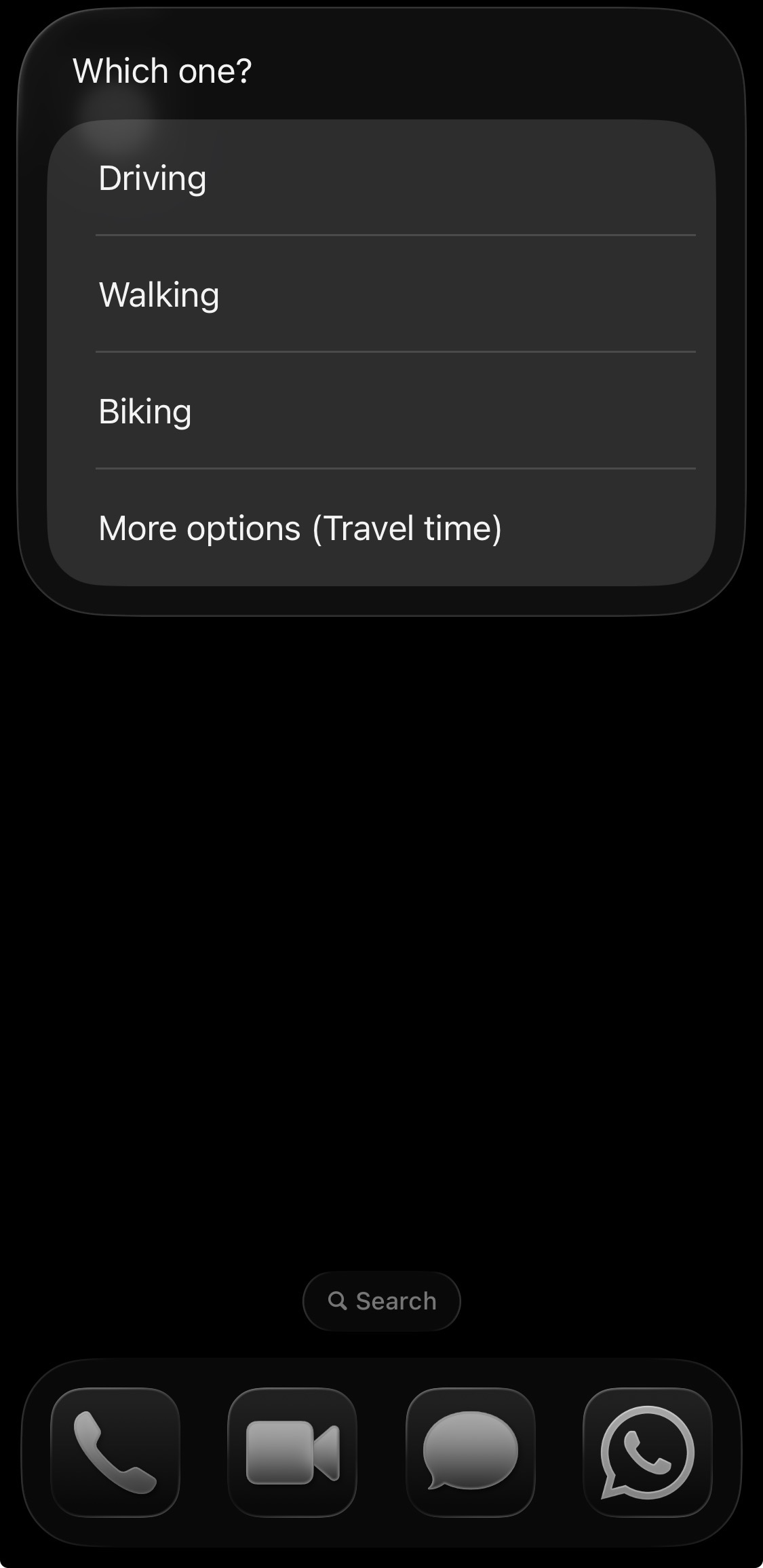 Travel Time # - Screenshot 1