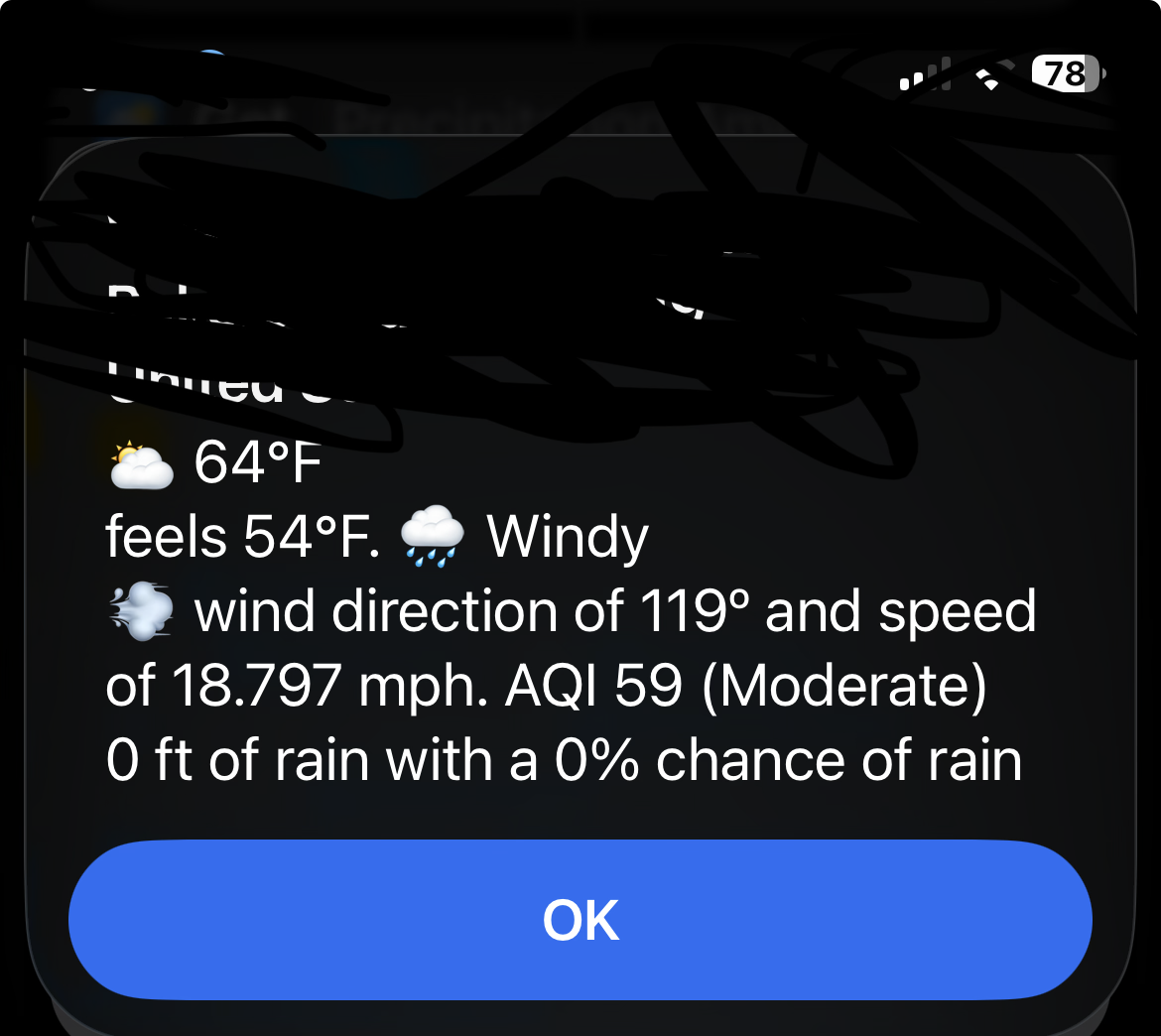 weather Lite - Screenshot 1