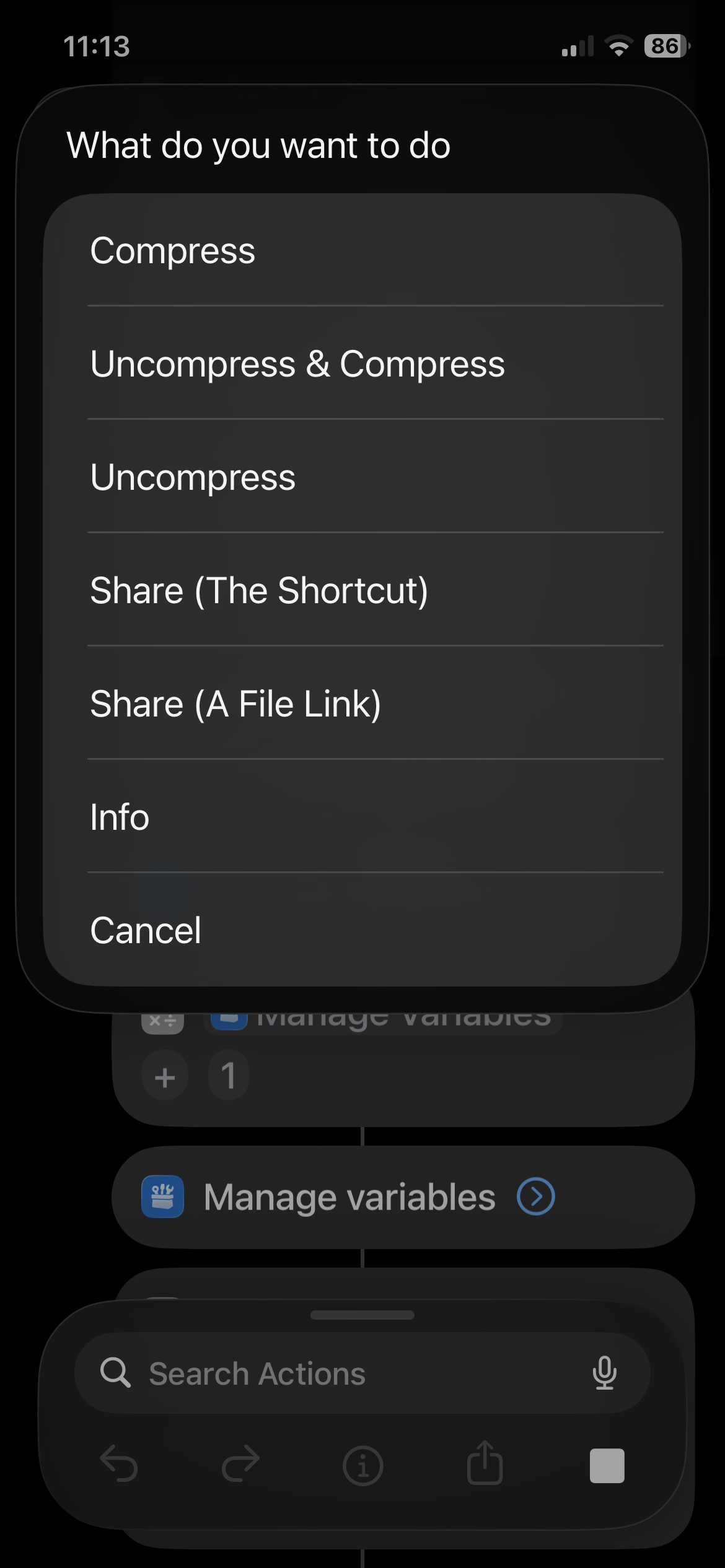 Select —> Compress —> Share V4.5.1 - Screenshot 2