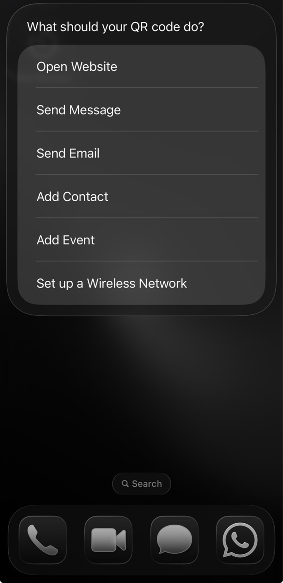 Make QR Code # - Screenshot 1