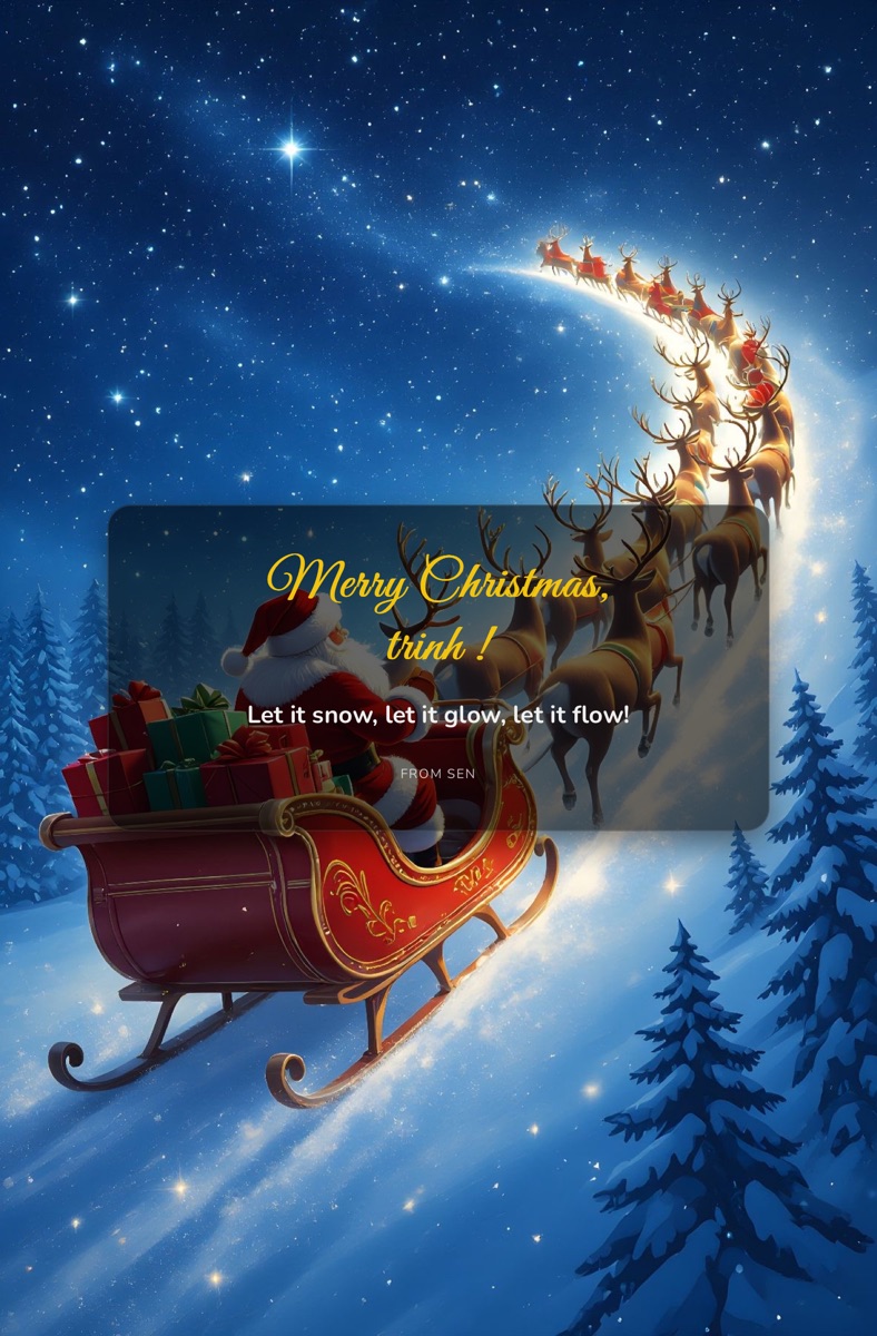 Xmas Magic Card - Screenshot 4