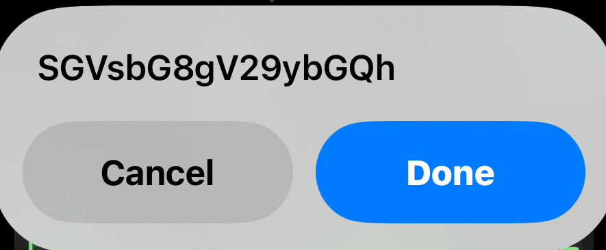 Secret Message Shareable - Screenshot 1