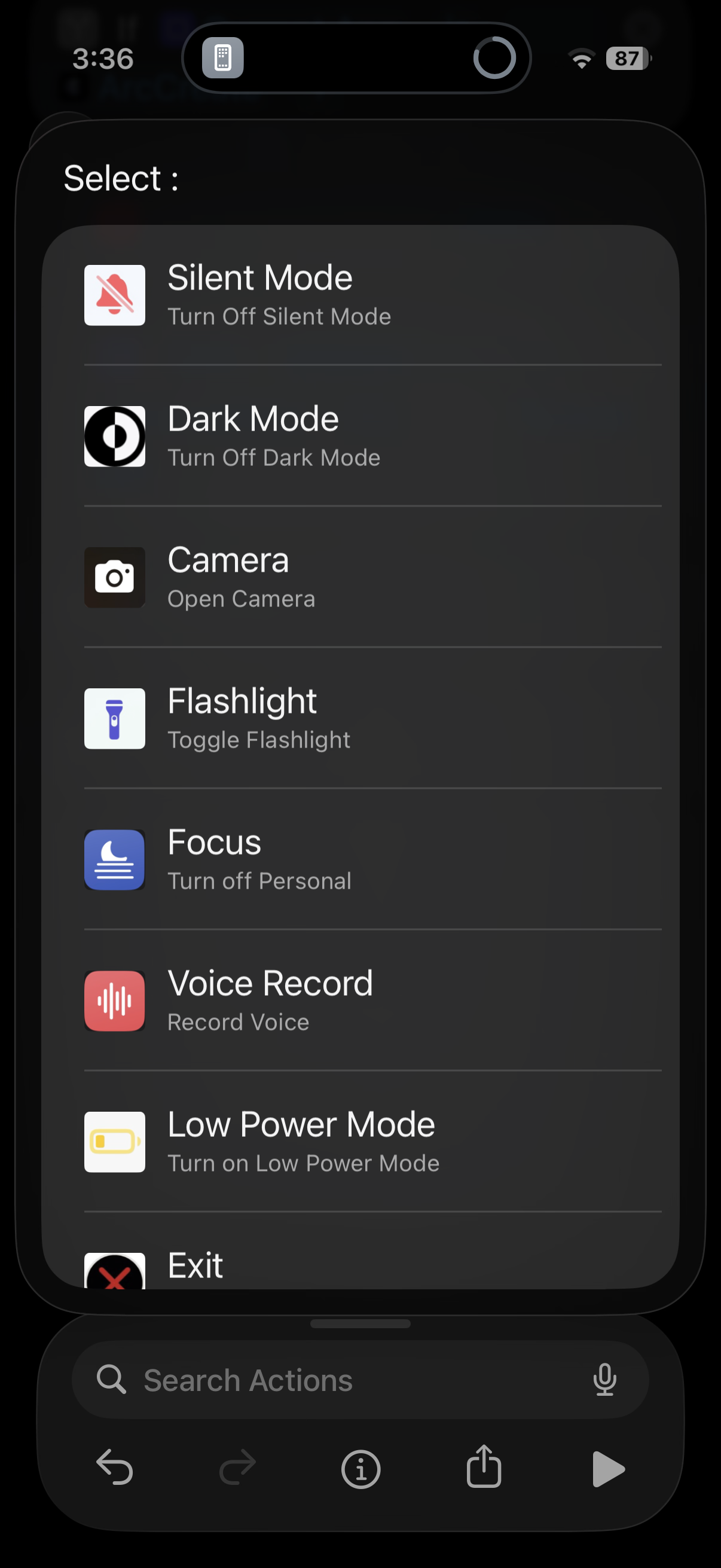 Action+ - Screenshot 1