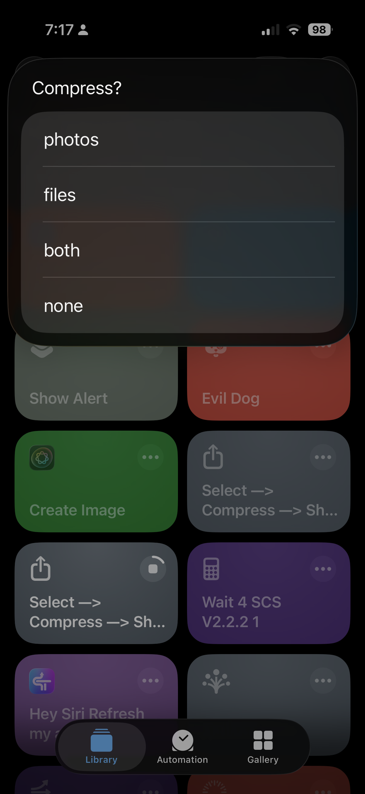 Select —> Compress —> Share V4.5.1 - Screenshot 4