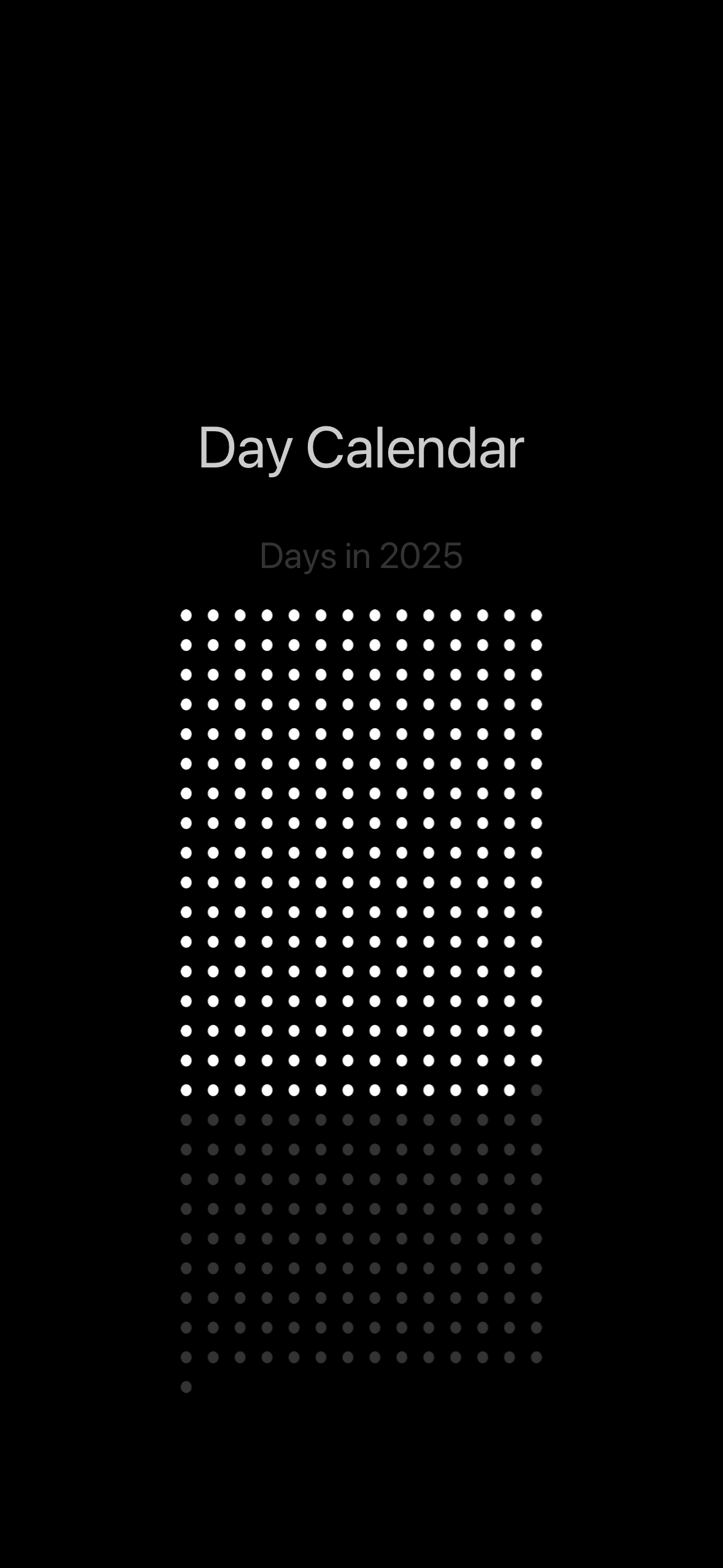 Day in Year Wallpaper - Screenshot 2