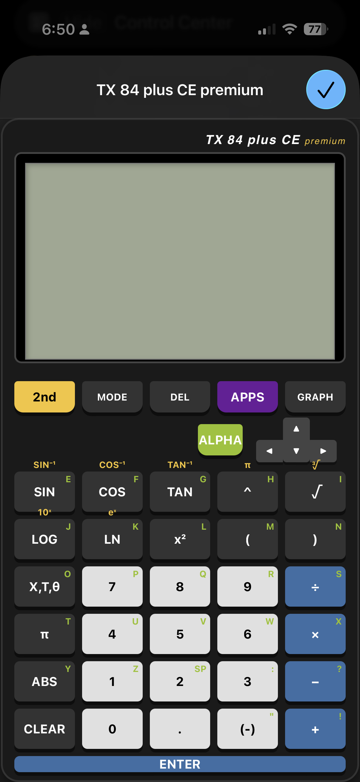 Tx84-plus CEP - Screenshot 3