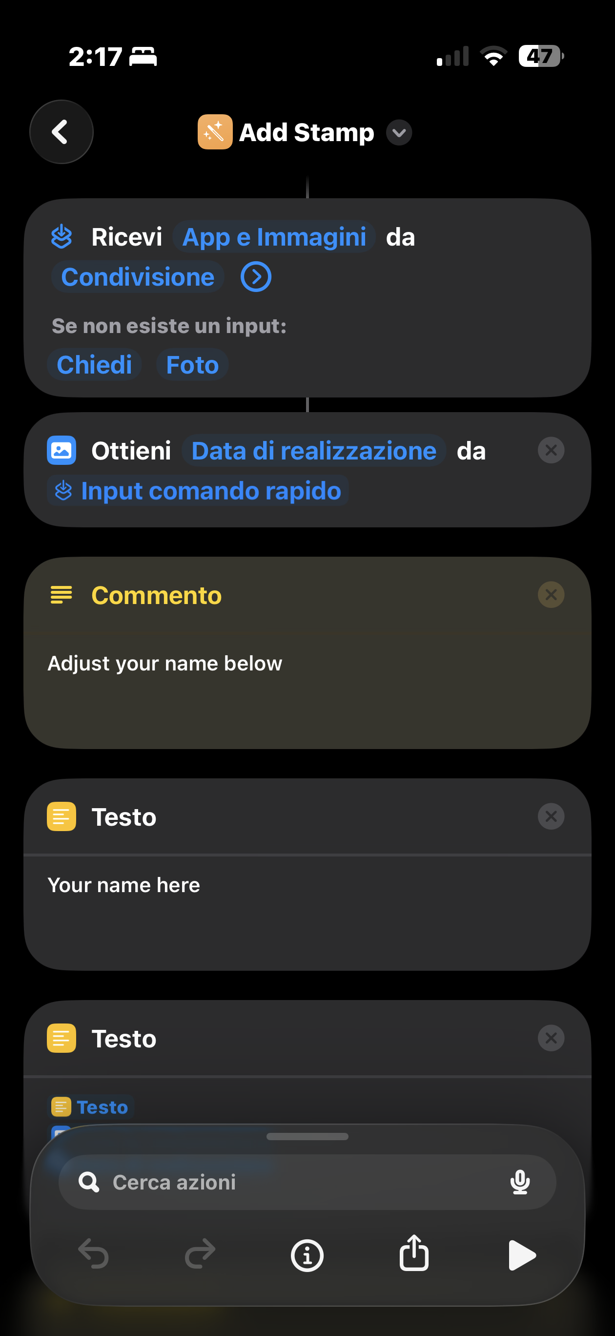 Add Stamp - Screenshot 1