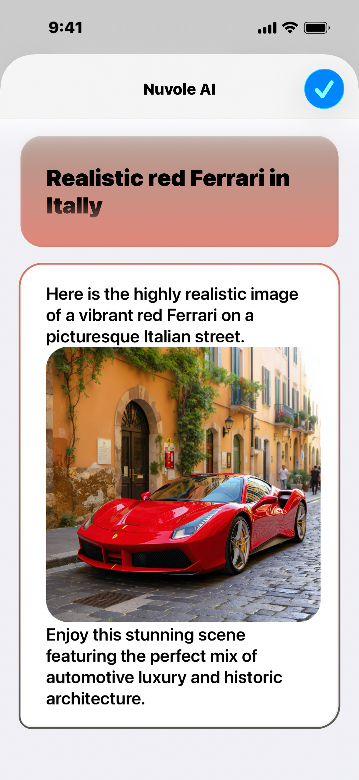 Nuvole AI - Screenshot 3