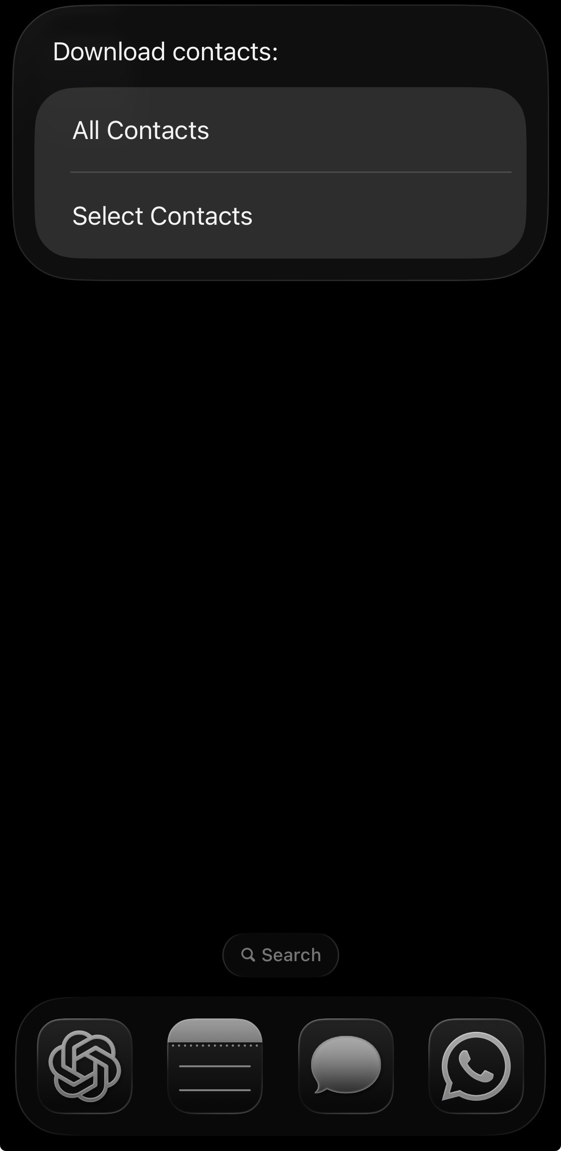 Find&Save Contacts - Screenshot 1