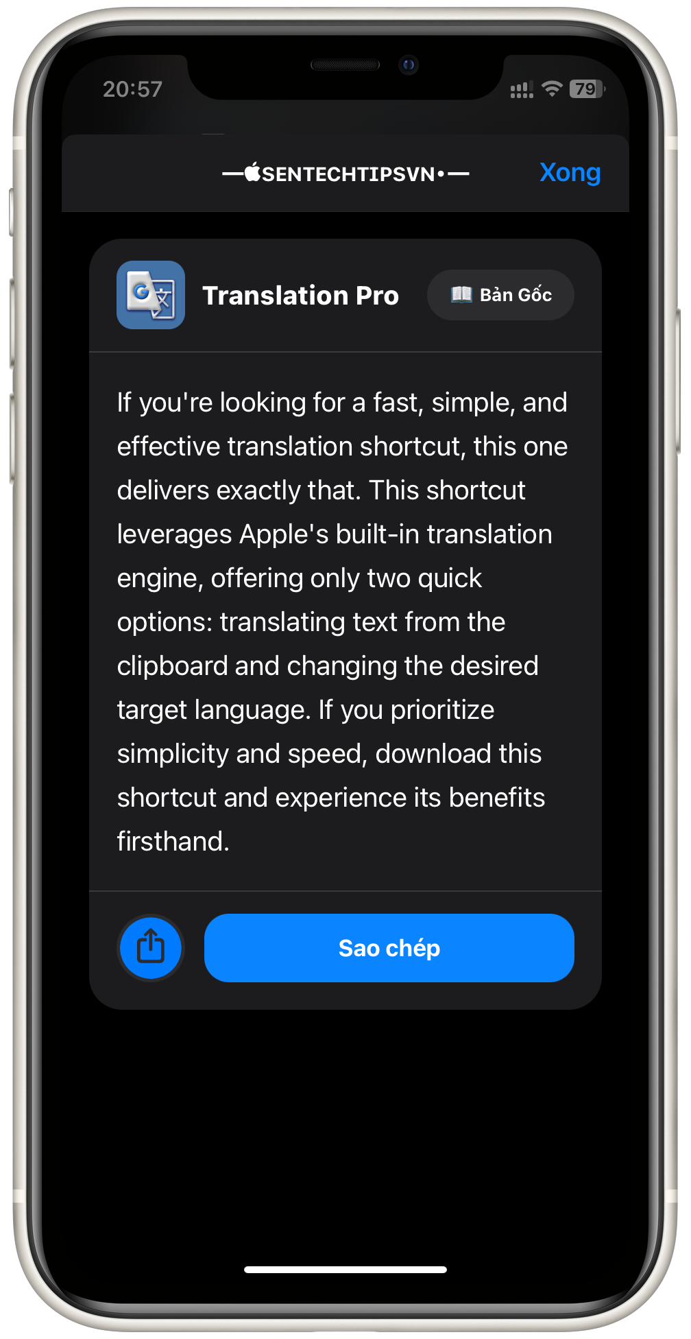 Quick Translation - Screenshot 2