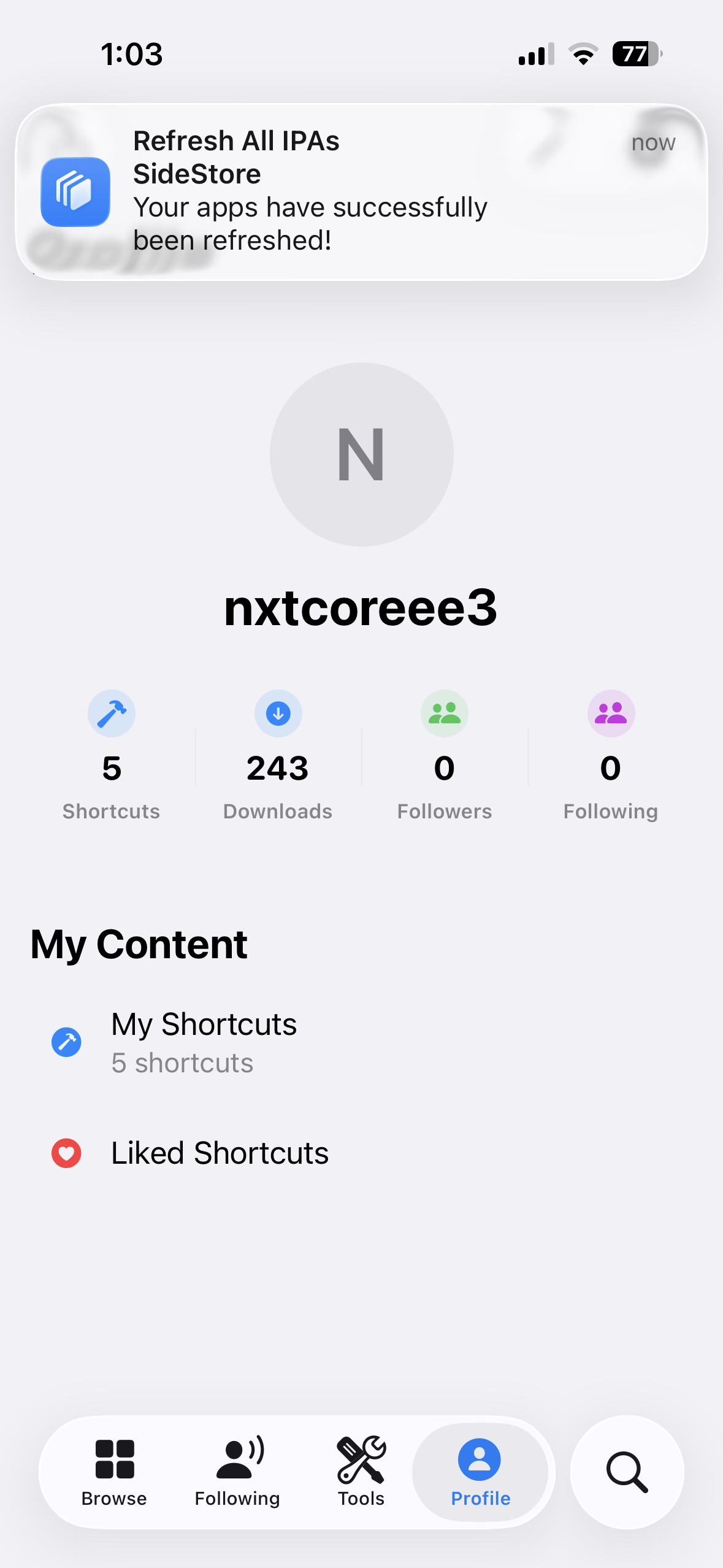 SideStore Refresher - Screenshot 1