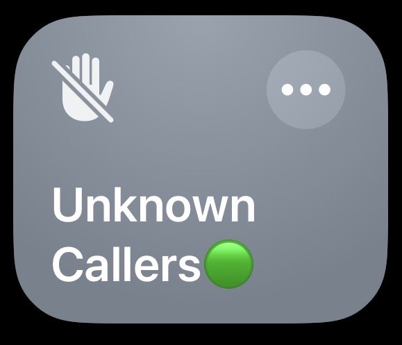Unknown Callers🟢/🔴 - Screenshot 1