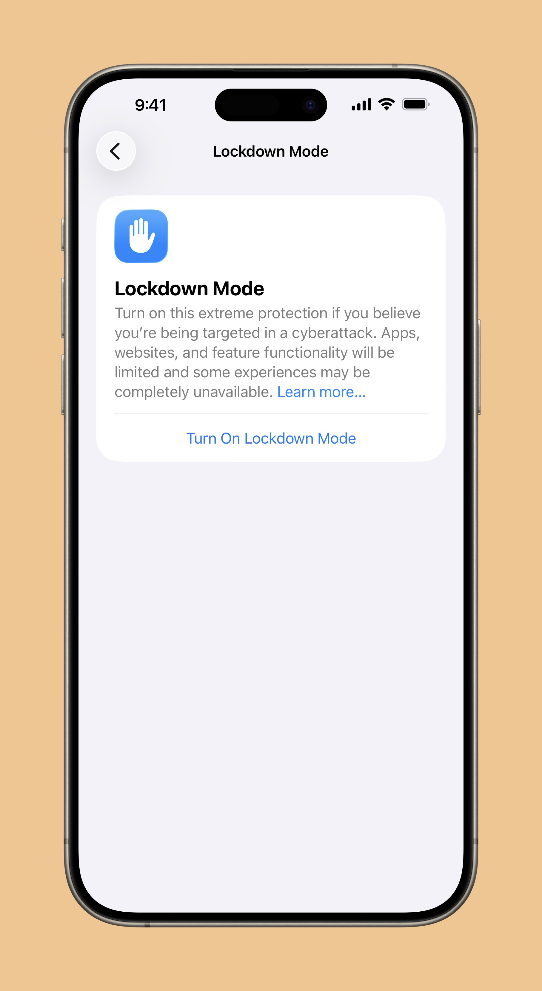 LOCKDOWN MODE - Screenshot 1