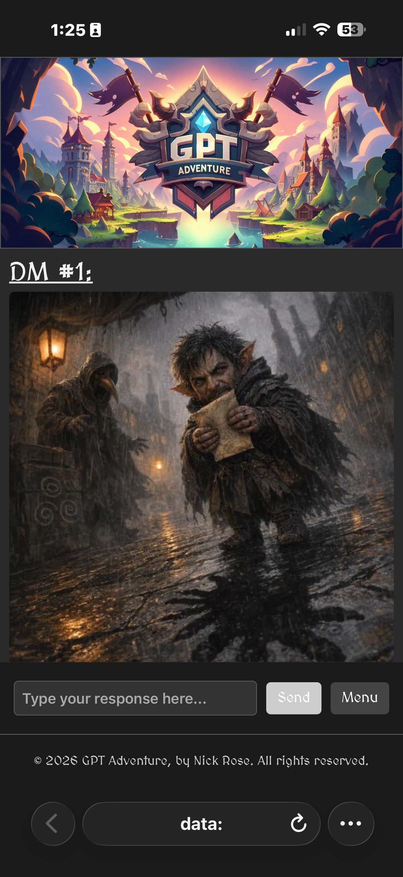 GPT Adventure - Screenshot 1