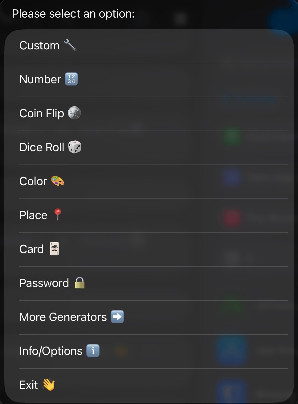 Random Generator 2.0.2 - Screenshot 1