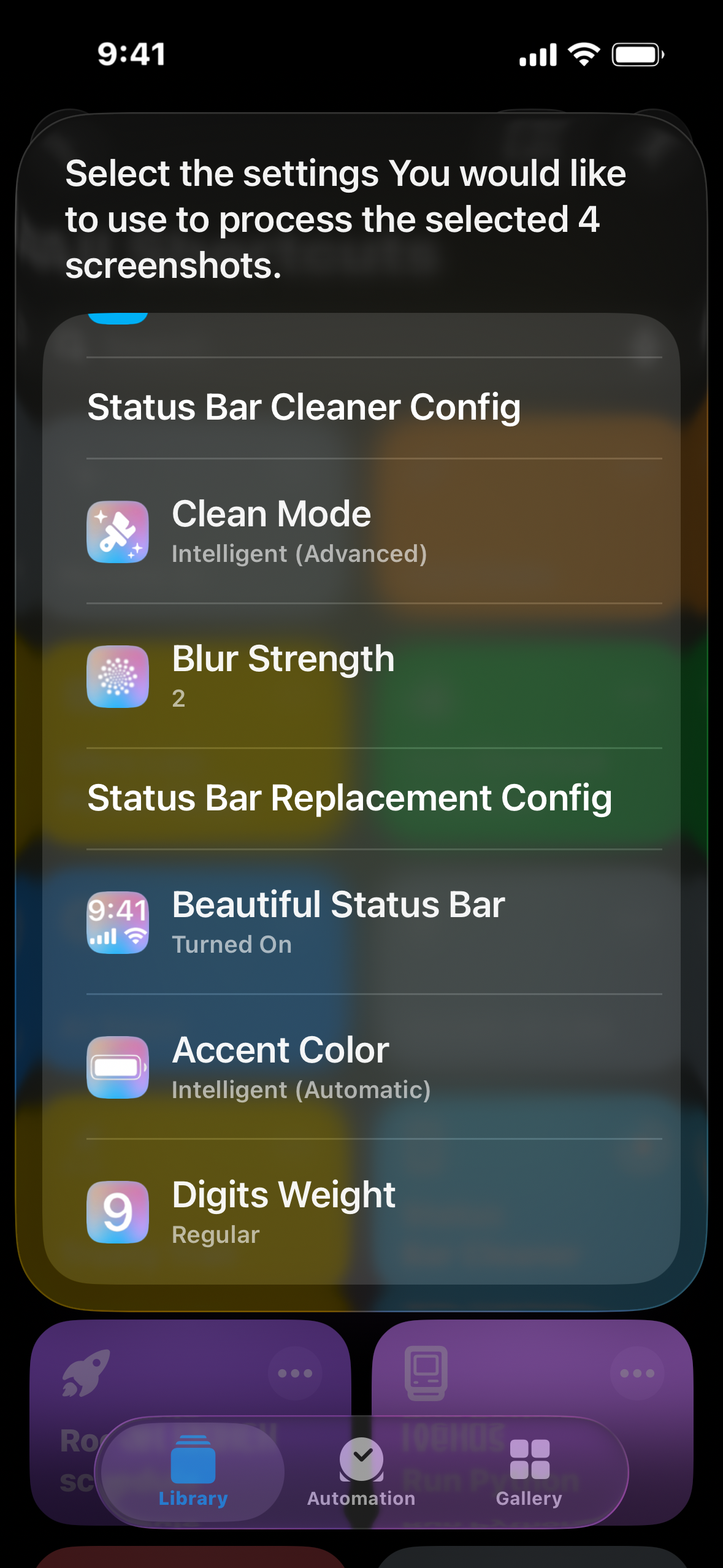 Status Bar Cleaner - Screenshot 2