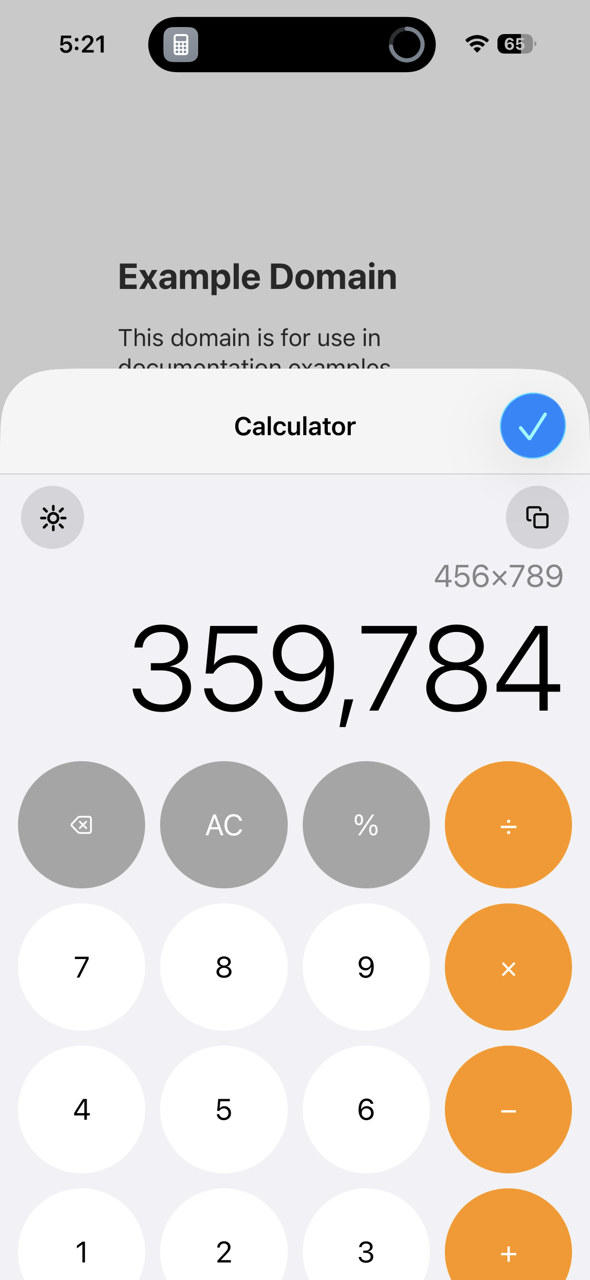 Pop-up Calculator - Screenshot 3