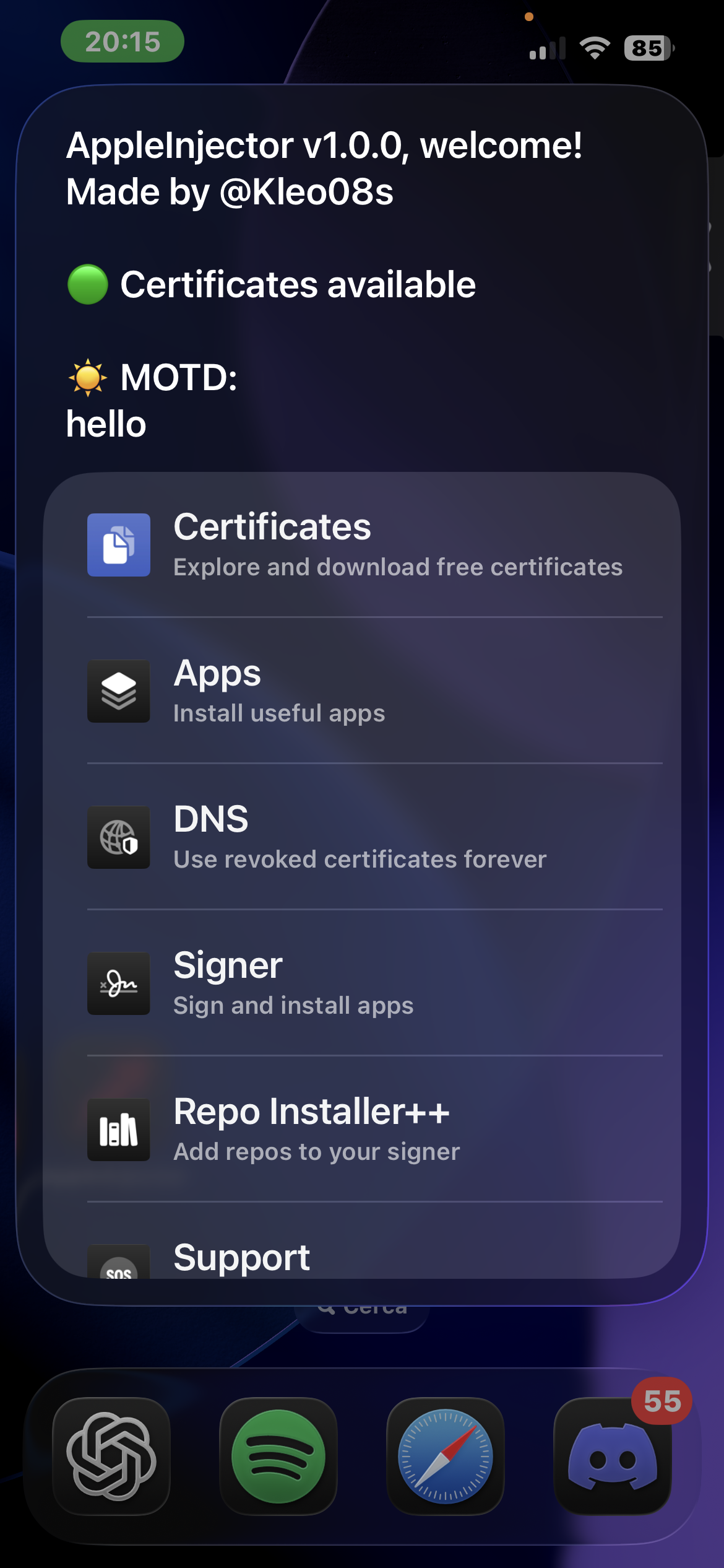 AppleInjector - Screenshot 1