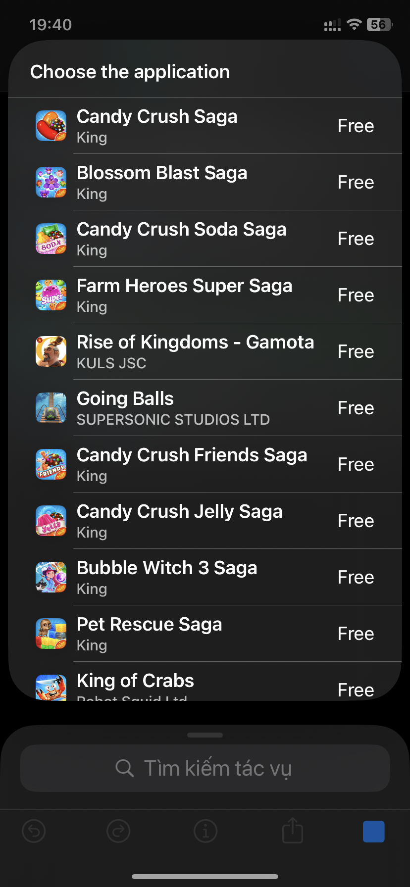 Find Apps - Schermata 1
