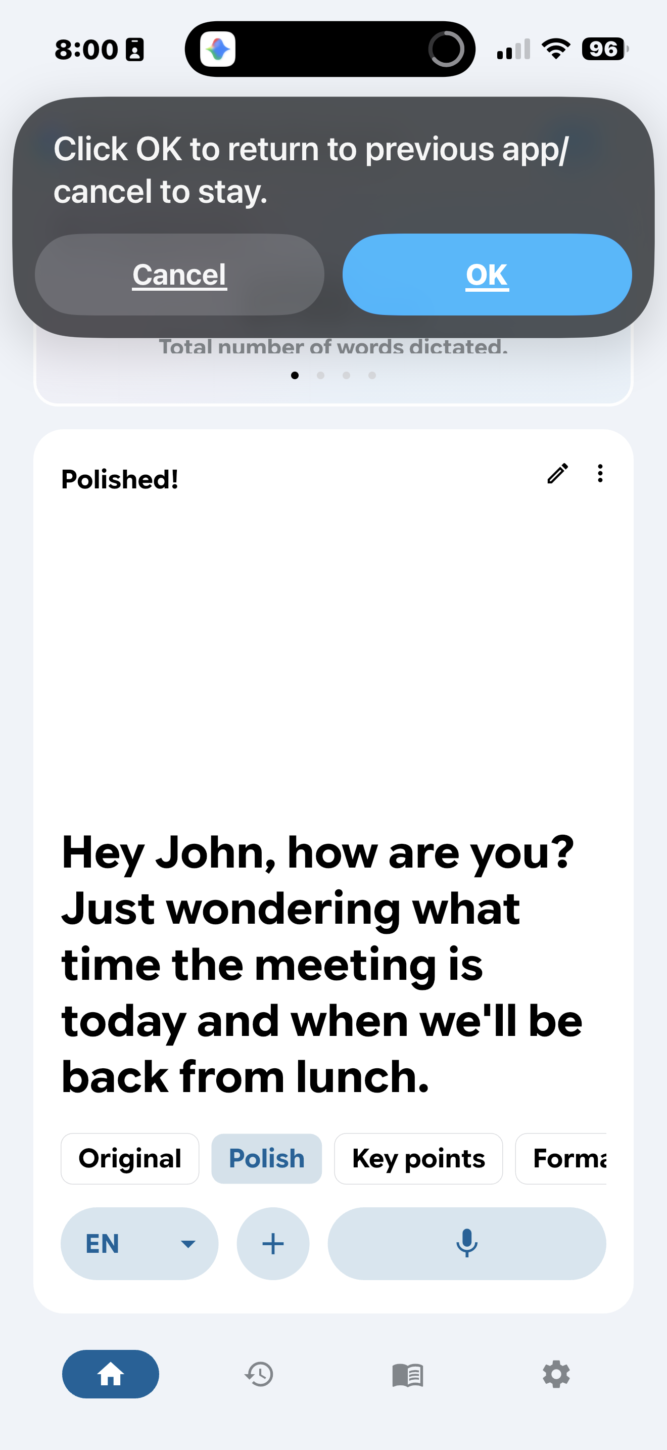 🗣️📜 Speak2Text - Screenshot 3
