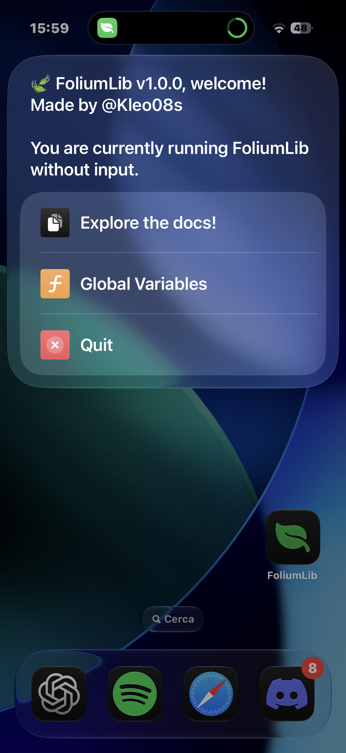 FoliumLib - Screenshot 1