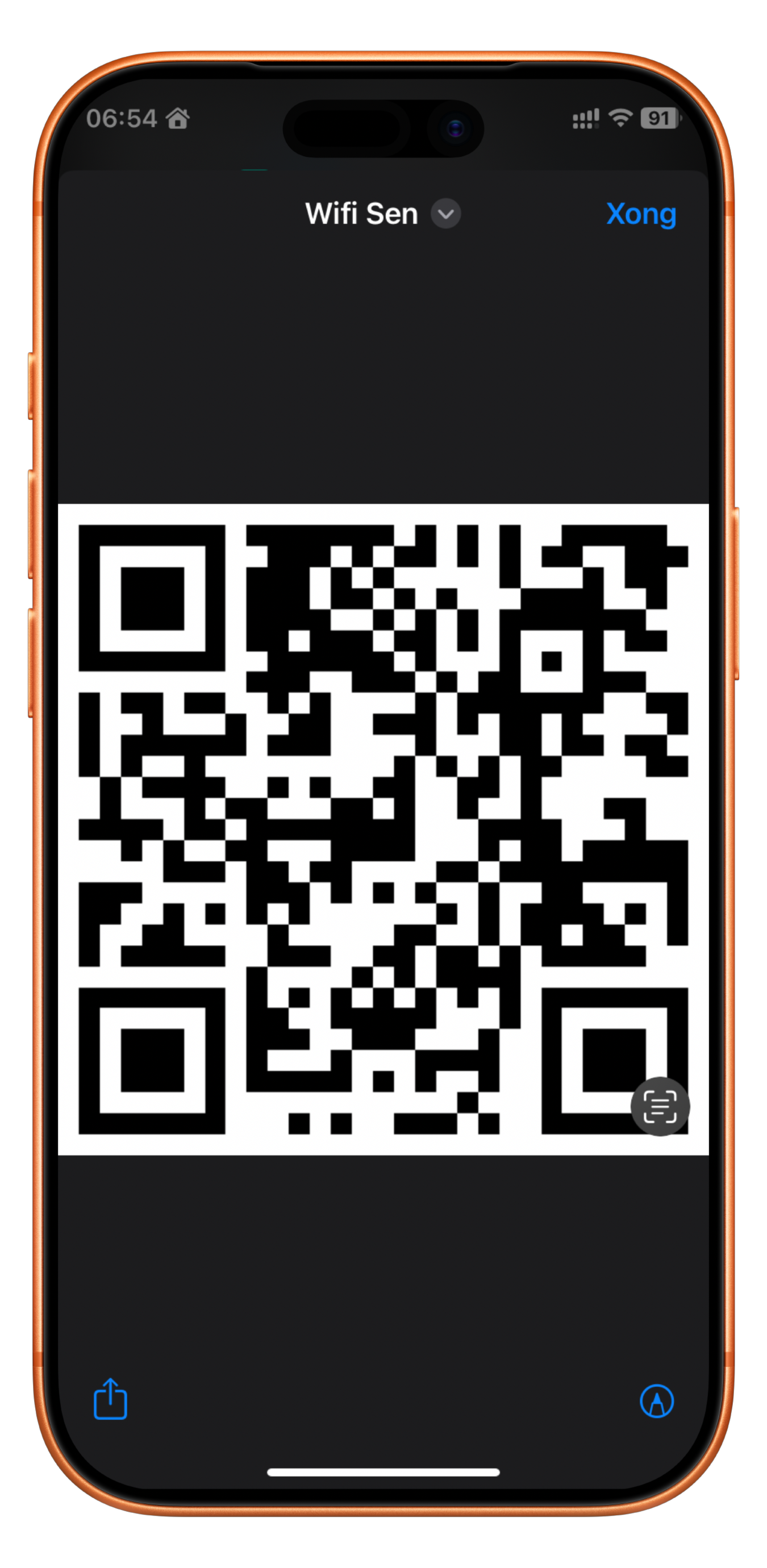 Quick QR-Wifi - Screenshot 1