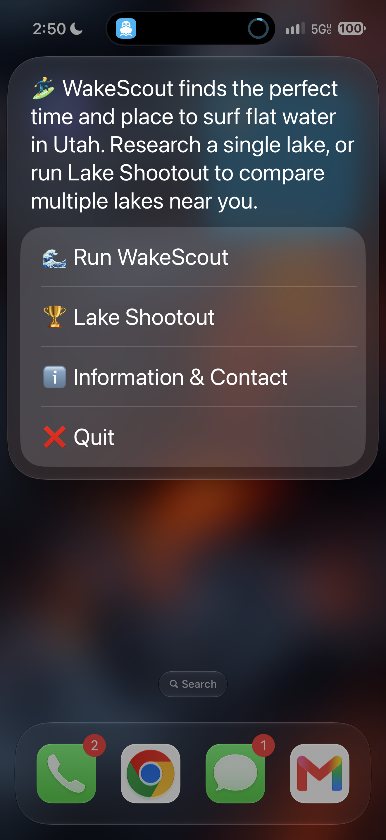 WakeScout - Screenshot 1